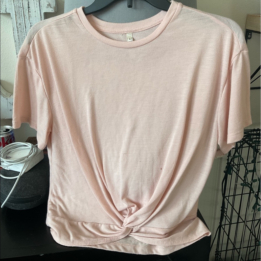 Light Pink Cotton Top